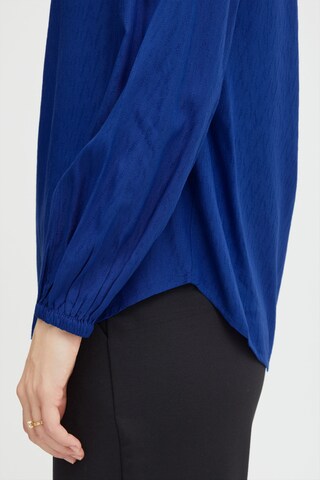 Fransa Blouse in Blauw