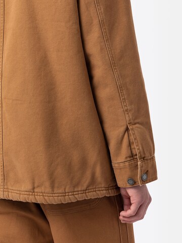 DICKIES Between-Season Jacket 'DUCK' in Brown