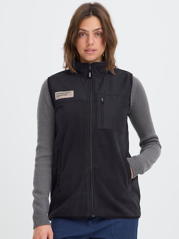 Oxmo - Colete ' OXNETE FLEECE ' em preto