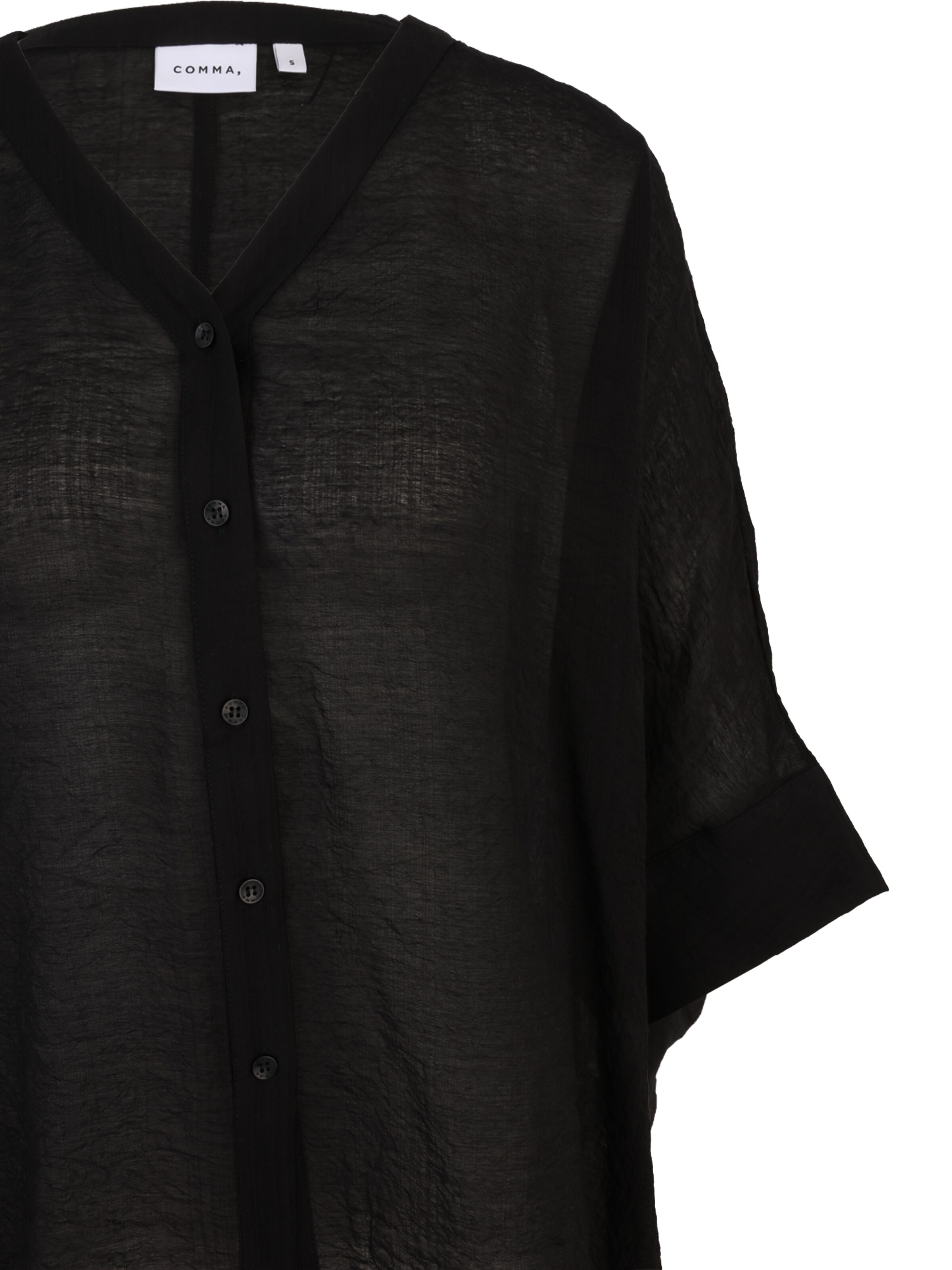 Chemisier COMMA en noir