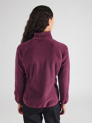 JACK WOLFSKIN Funktionsfleecejacke 'MOONRISE' in Lila