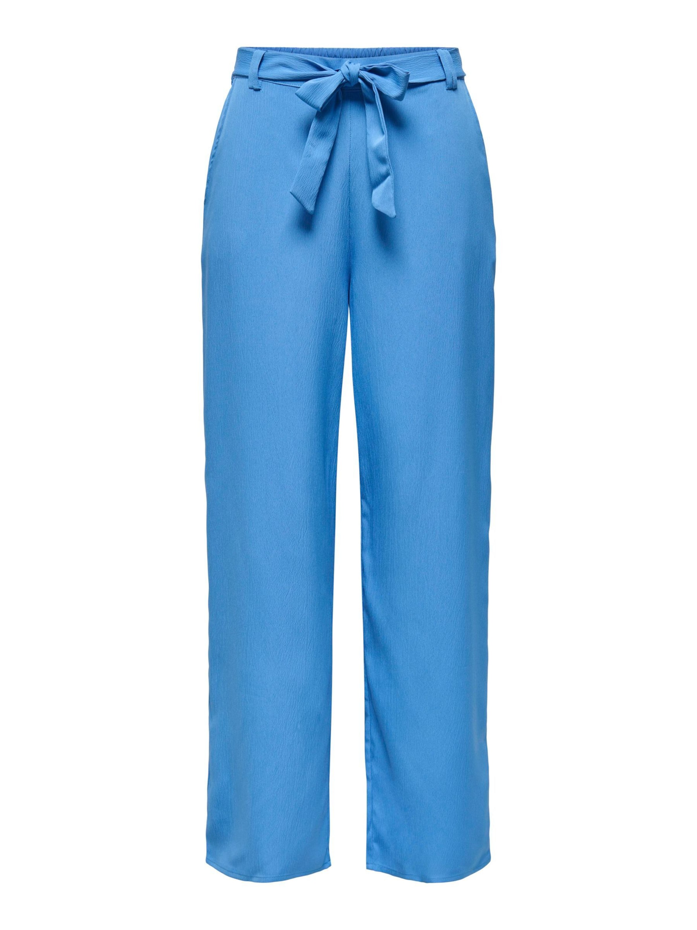 ONLY Wide Leg Bukser 'ONLNova' i blå: forside