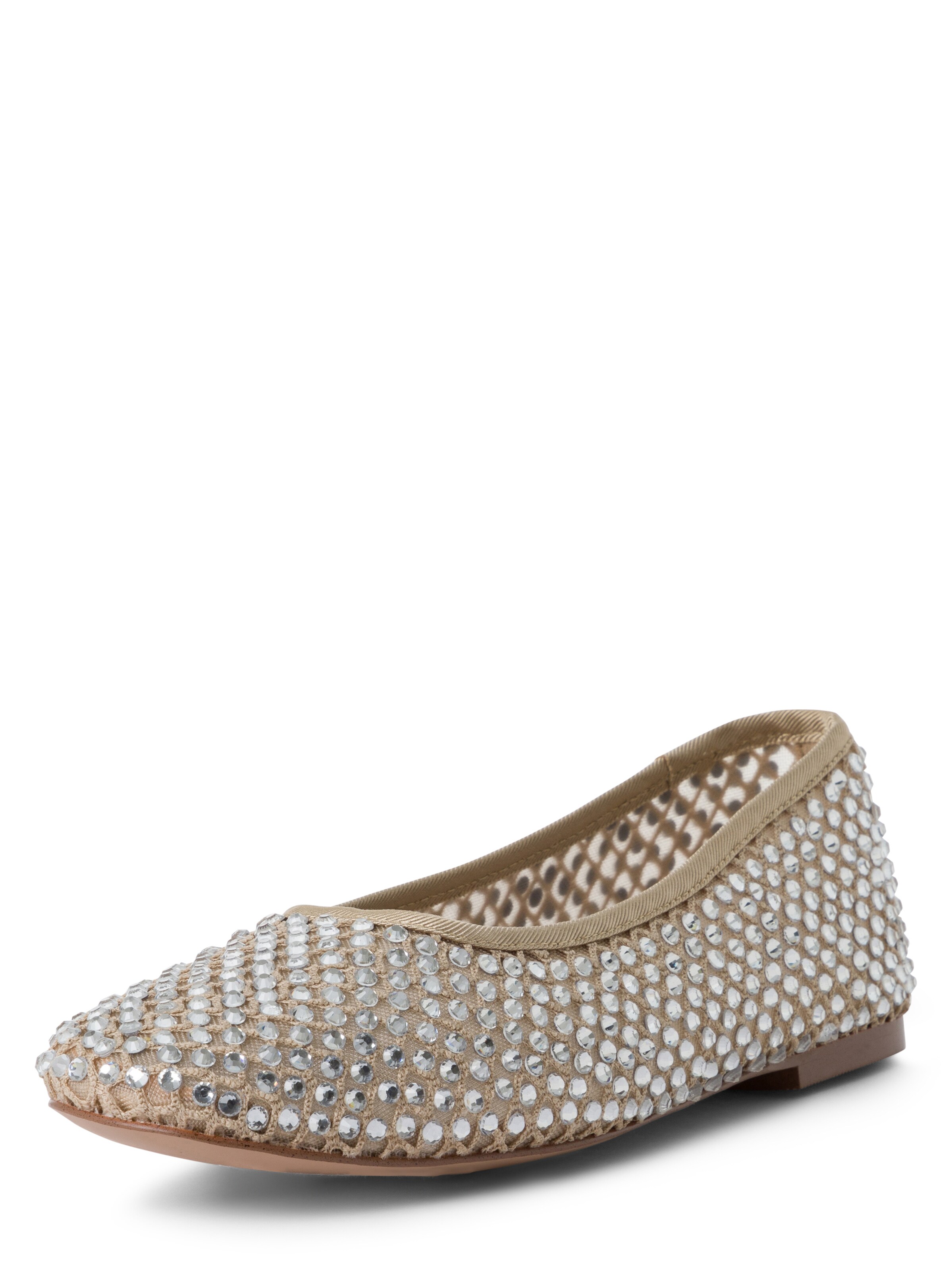 STEVE MADDEN Ballerina in Beige: voorkant
