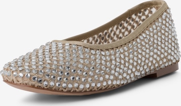 Ballerines STEVE MADDEN en beige : devant