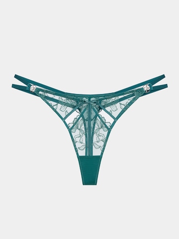 Gianna Bellucci Thong 'Luna' in Green: front
