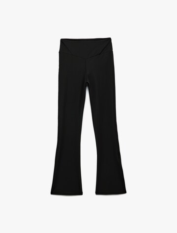 Koton Flared Leggings in Zwart