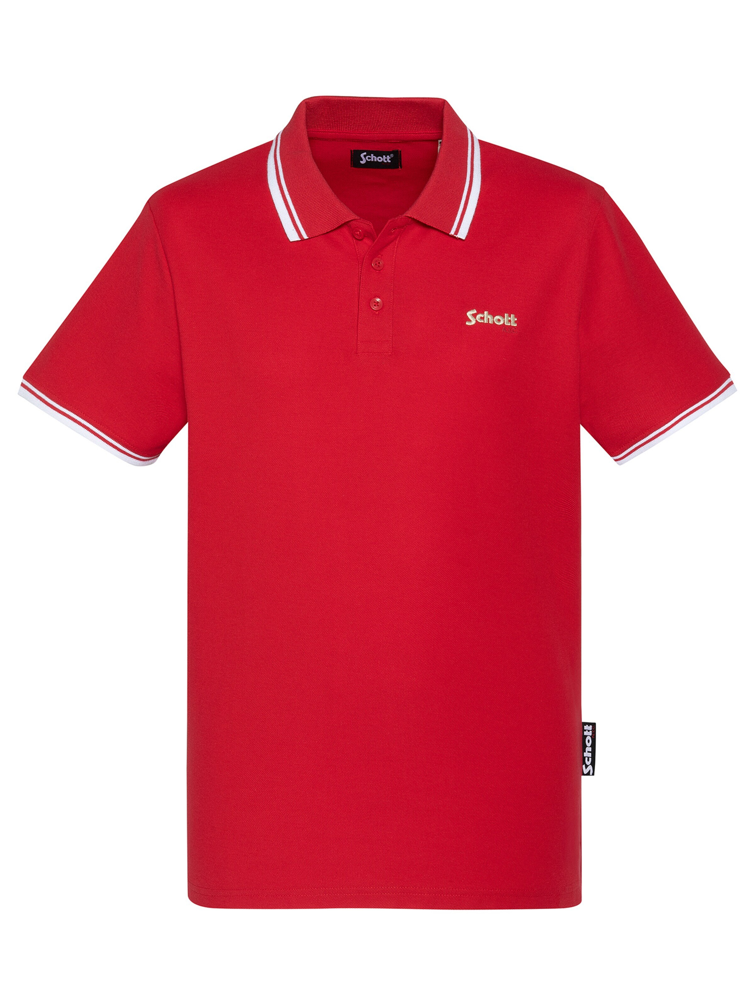 Schott NYC Shirt‌‌‌‌‌‌‌‌ in Rot: Vorderseite