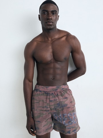 DIESEL Plavecké šortky 'RIO' – šedá