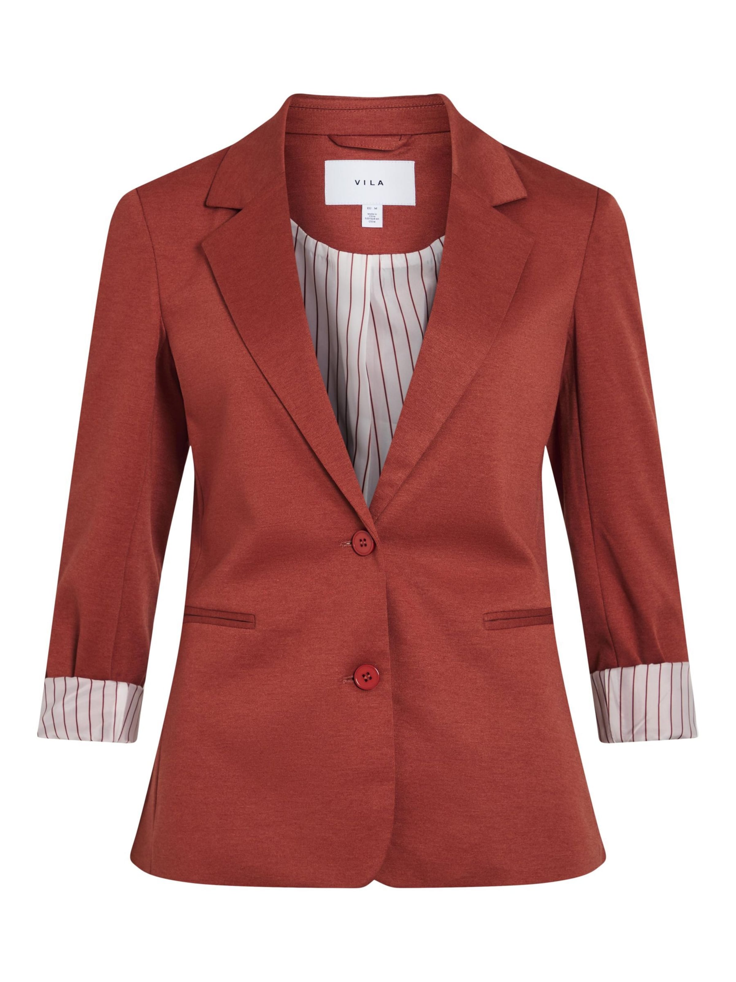 VILA Blazer in Red: front