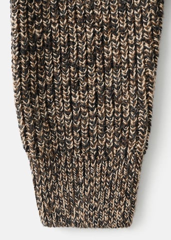 MANGO Strickjacke 'Salty' in Braun