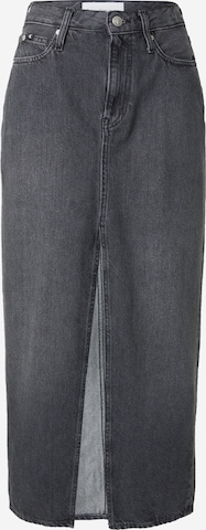 Calvin Klein Jeans Rock in Grau: predná strana