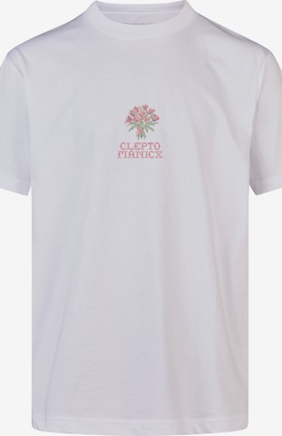 Cleptomanicx T-Shirt in Weiß: Vorderseite