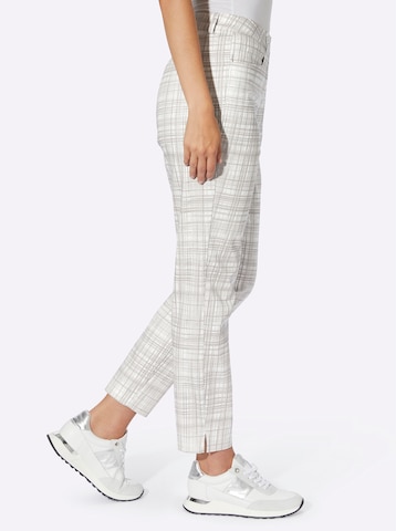 Regular Pantaloni de la heine pe alb
