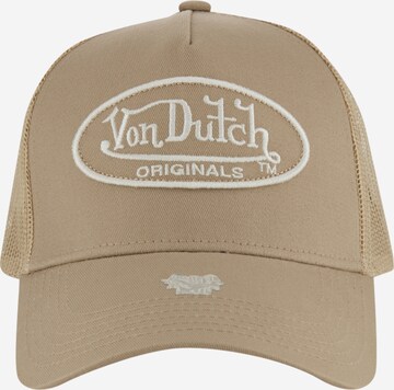 Șapcă 'Boston' de la Von Dutch Originals pe bej