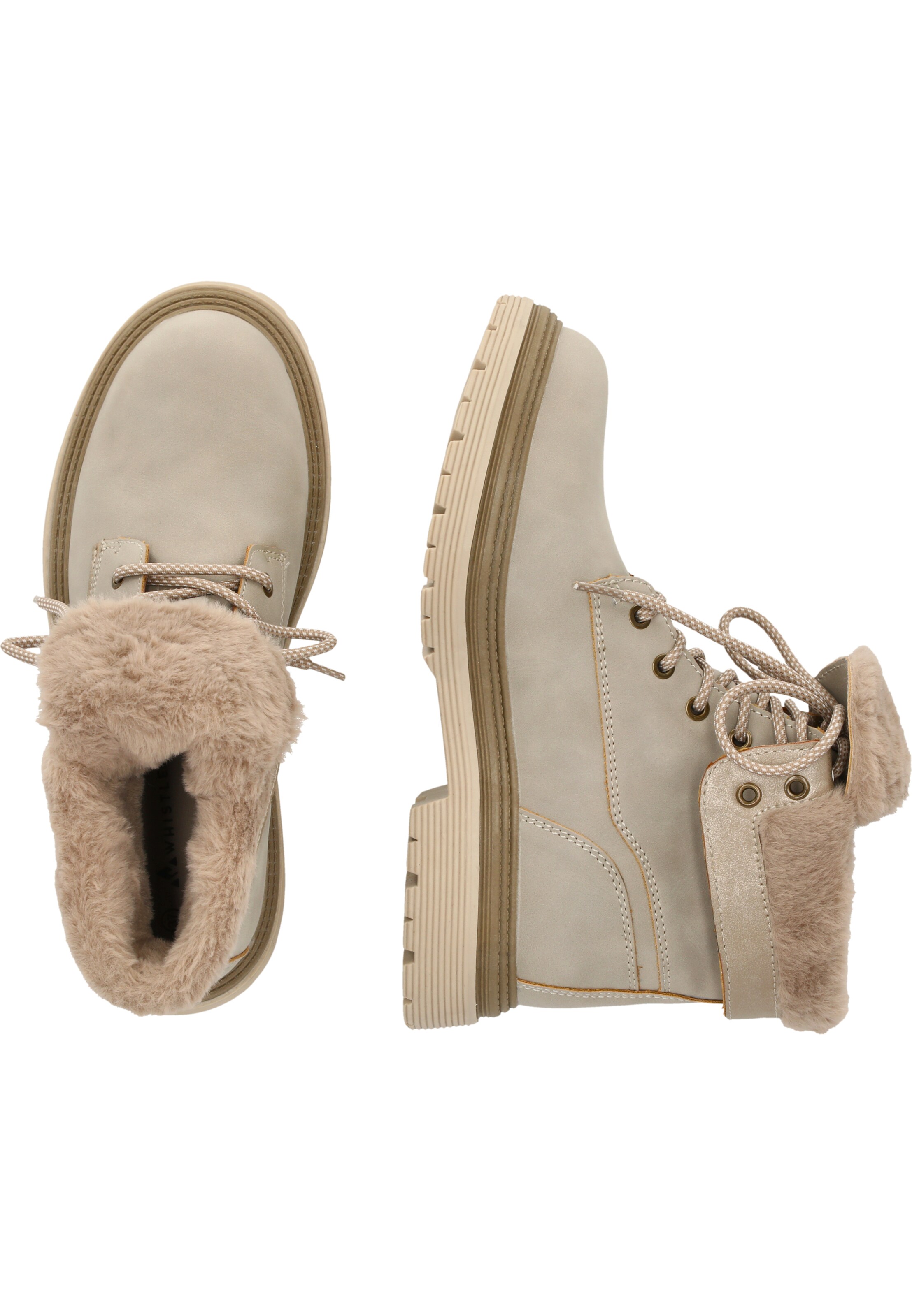 Whistler Lace-up bootie 'Jasiah' in Beige