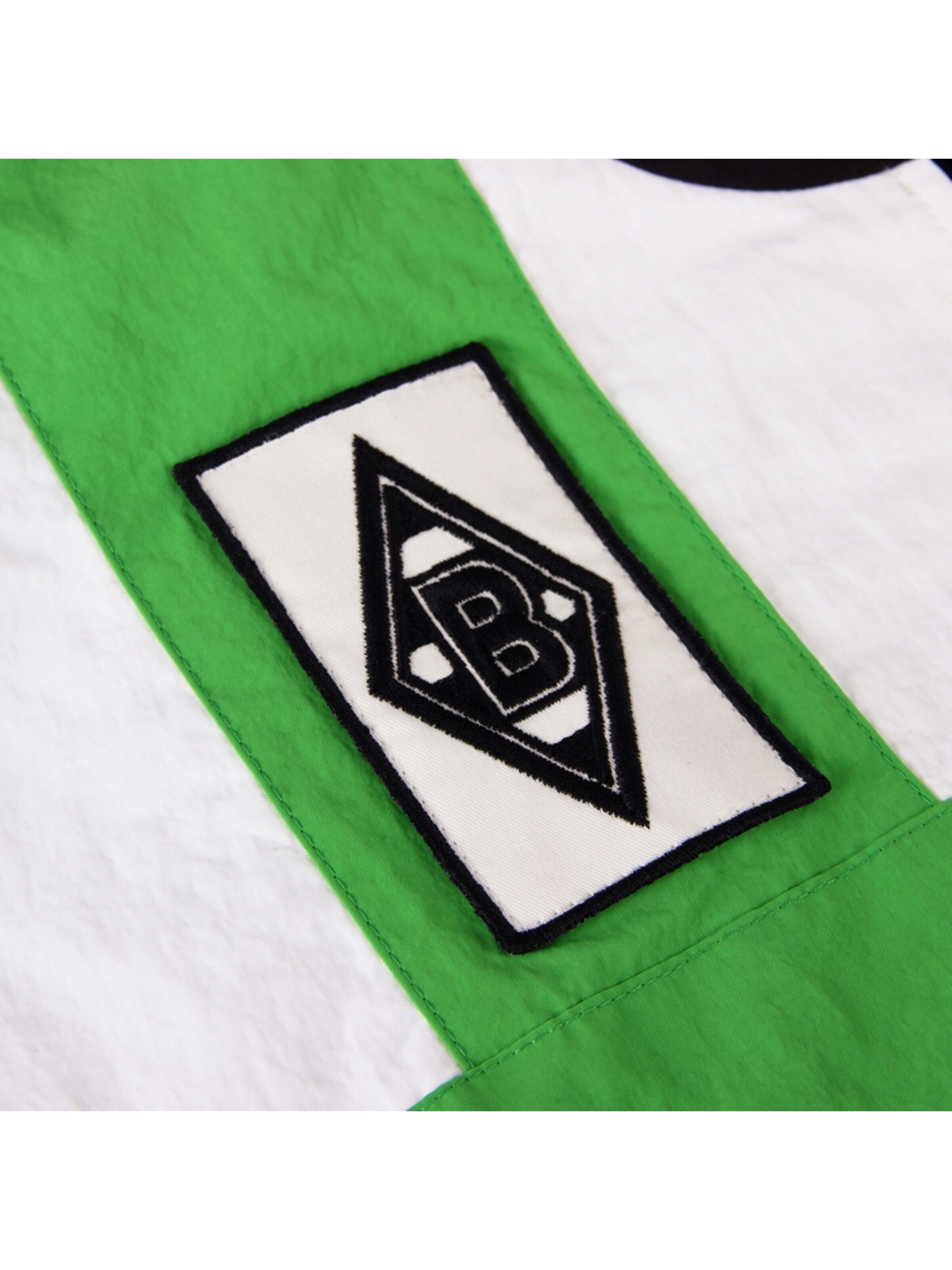 COPA FOOTBALL Sportjas 'Borussia Mönchengladbach 1995 Retro Voetbaljack' in Zwart