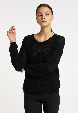 usha BLACK LABEL Sweater in Black: front