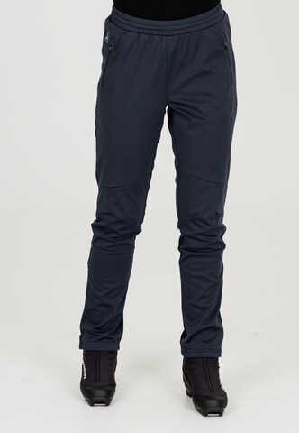 ENDURANCE Regular Outdoor Pants 'Lindahl' in Blue: front