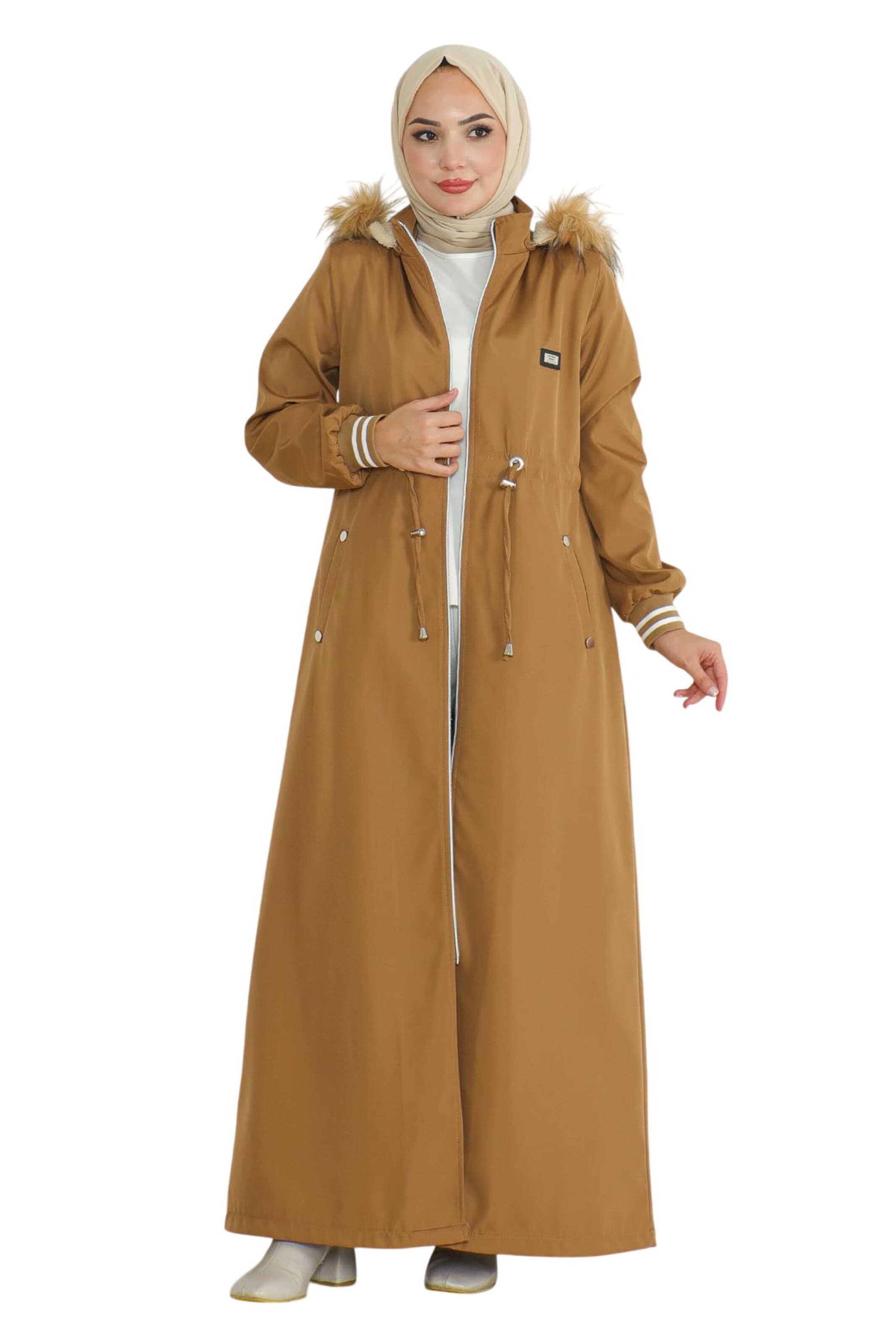 MODAMIHRAM Übergangsparka in Braun