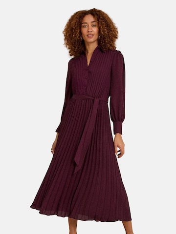 love & roses Shirt dress in Red: front