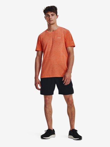 UNDER ARMOUR Functioneel shirt in Oranje