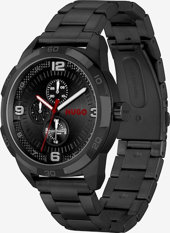 HUGO Analog Watch in Black