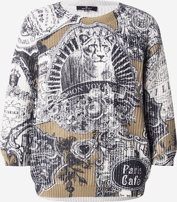 Pull-over monari en noir : devant