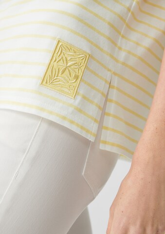T-shirt comma casual identity en blanc
