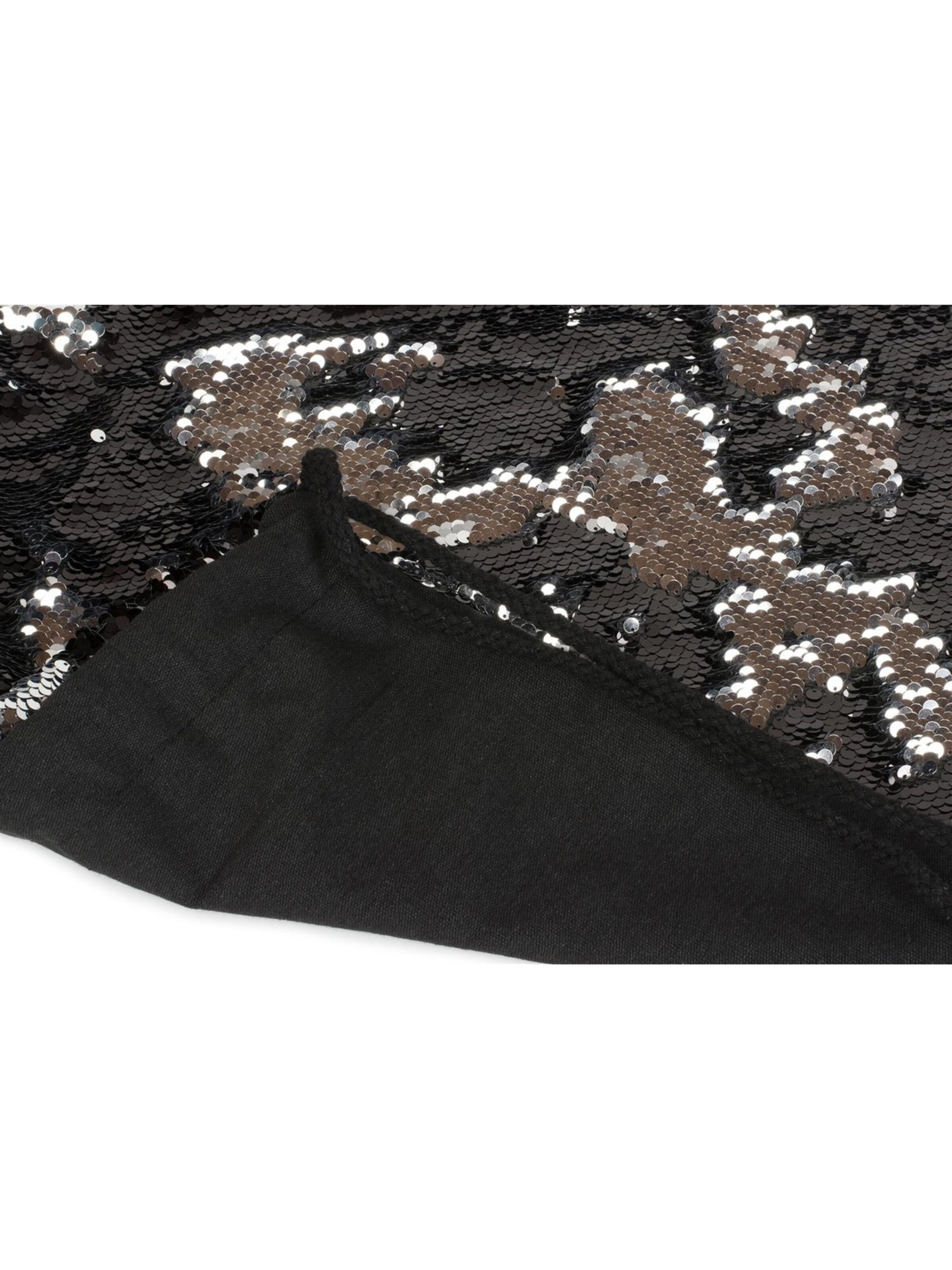 styleBREAKER Turnbeutel 'Turnbeutel mit Wendepailletten'‌‌‌‌‌‌‌‌‌‌ in Schwarz