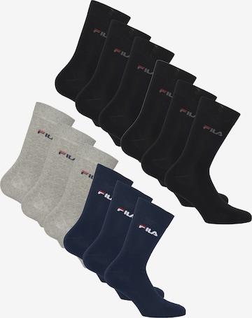 FILA Socks in Grey: front