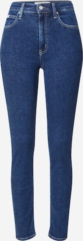 Skinny Jean Calvin Klein Jeans en bleu : devant