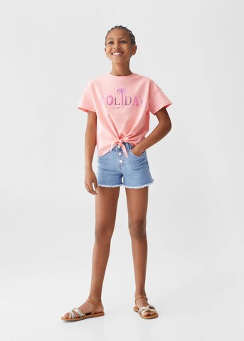 MANGO KIDS Shirt 'Cuba' in Pink
