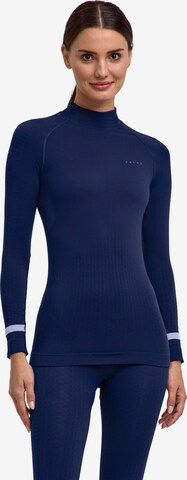 FALKE Base Layer in Blue: front