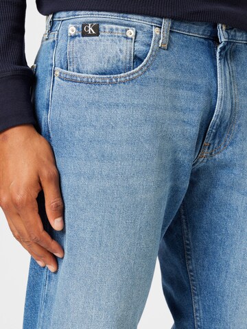 Calvin Klein Jeans Loosefit Jeans i blå