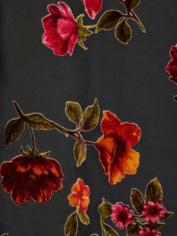 Chemisier love & roses en noir