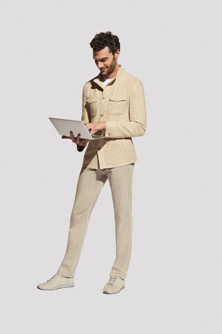 HECHTER PARIS Regular Fit Hemd in Beige