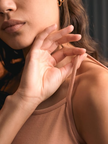 Copenhagen Bamboo Negligé in Bruin