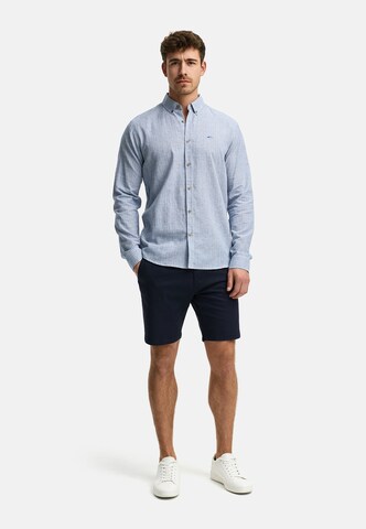 INDICODE JEANS Regular fit Overhemd 'Terra' in Blauw
