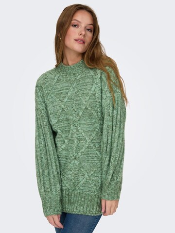 ONLY Sweater 'SAGE LIFE' in Green