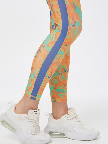 DELICATELOVE Skinny Sportovní kalhoty 'Nadi' – zelená