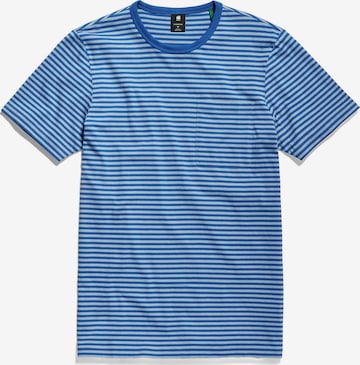 G-Star RAW Shirt in Blauw: voorkant