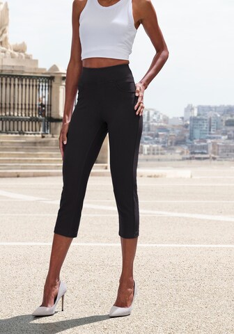 H.I.S Skinny Leggings in Schwarz: Vorderseite