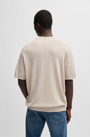 BOSS Trui 'Ajordino' in Beige