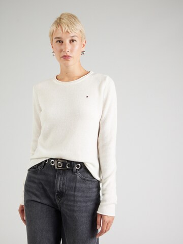 TOMMY HILFIGER Trui in Wit: voorkant