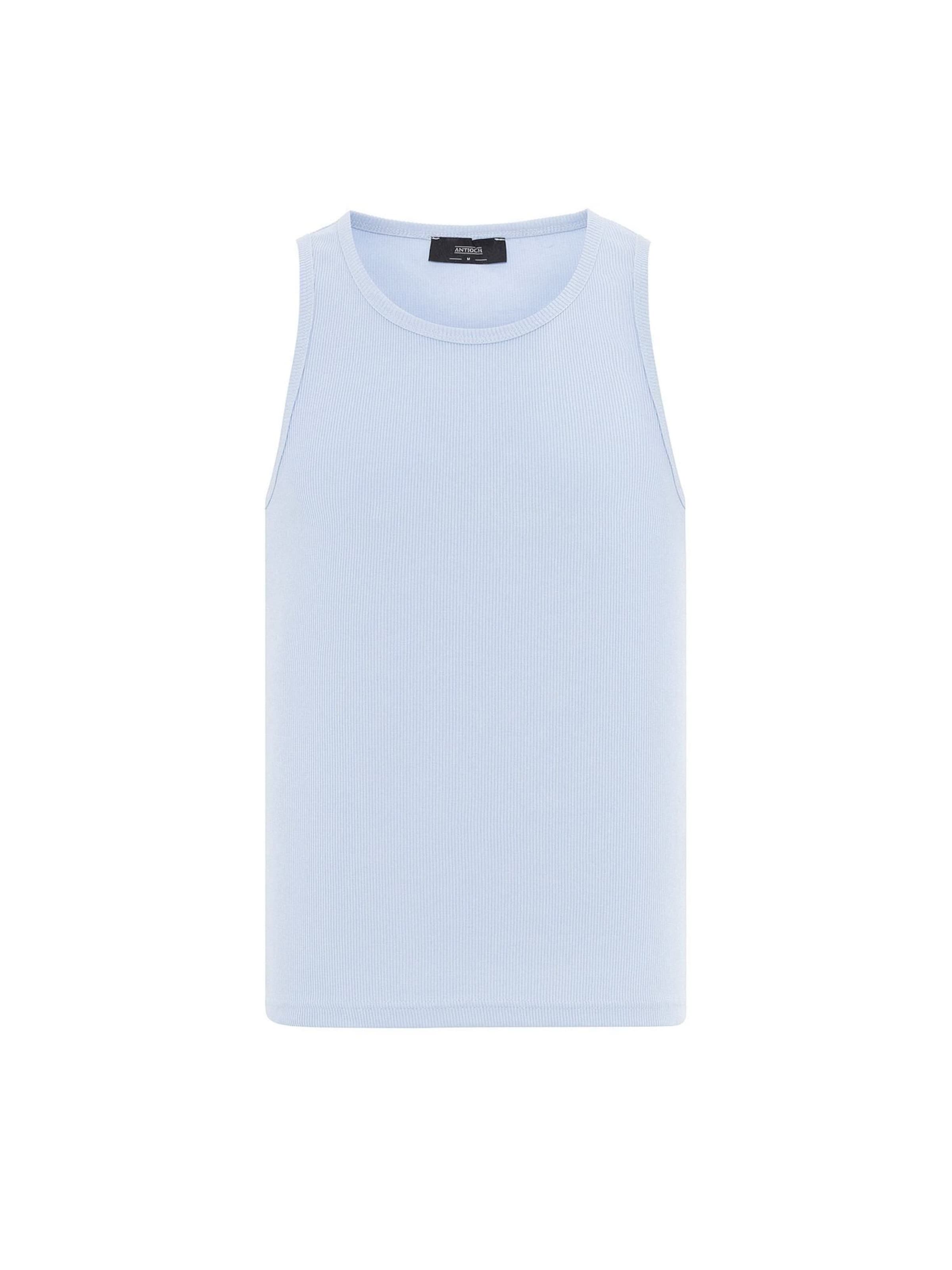 Antioch Tričko – modrá: přední strana