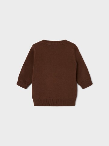 Pull-over 'SENIS' NAME IT en marron