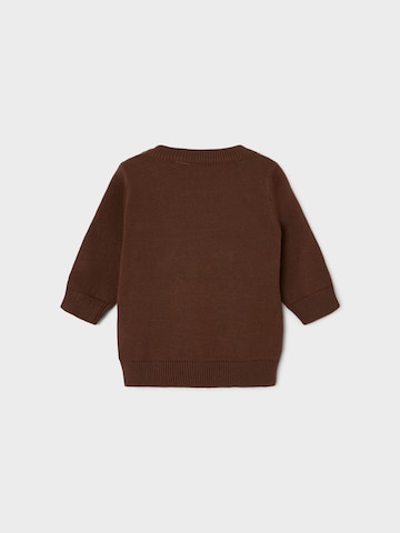 Pull-over 'SENIS' NAME IT en marron