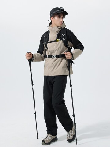 Youthup Outdoor jacket in Brown