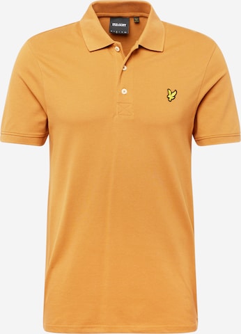 Lyle & Scott Póló 'Plain' - sárga: elől