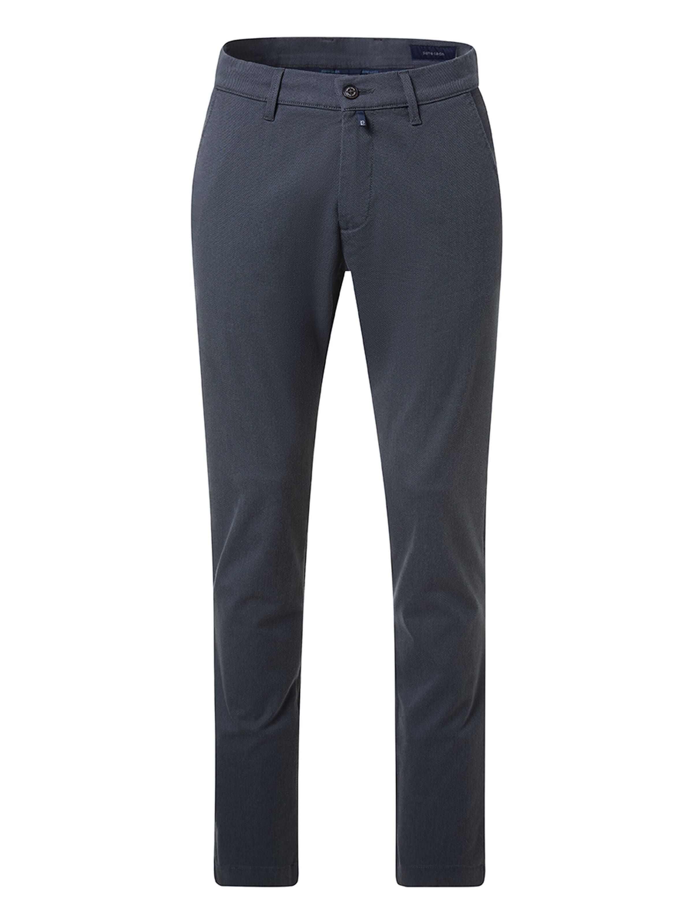 PIERRE CARDIN Chino 'Calais' in Grijs: voorkant
